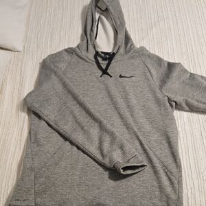Nike Gray Sweatshirt Athletic Comfort
